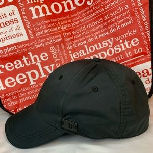 EUC LULULEMON Athletica Hat Baseball Cap L/XL Black Running